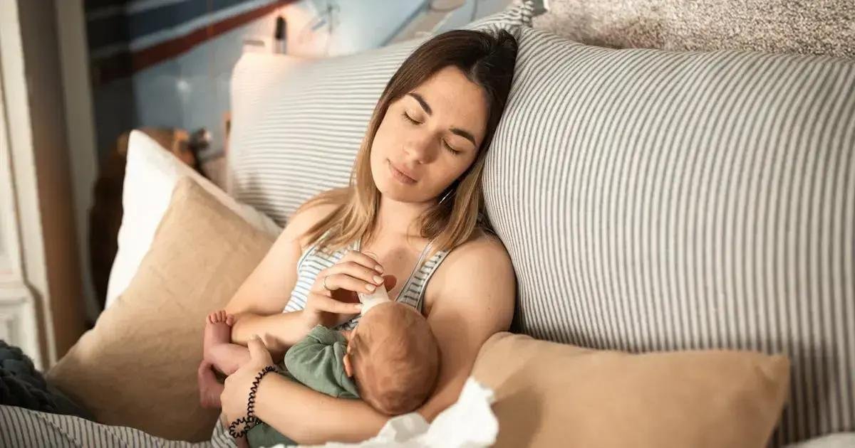 7. Sinais de que seu bebe não está descansando bem